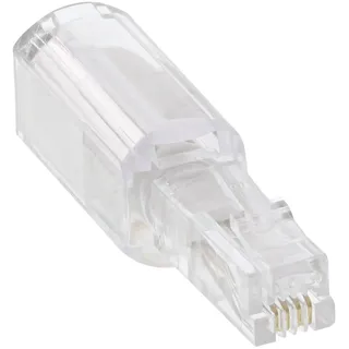 InLine Twist-Stop, Entwirrer für Kabel von Telefonhörer, schmale kurze Bauform