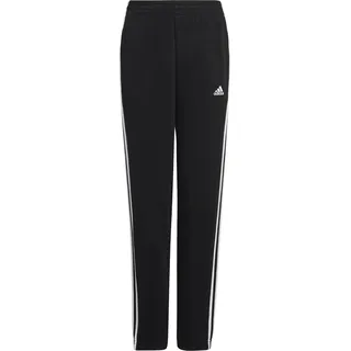 adidas 3-Streifen Fleece Hosen Black / White 128