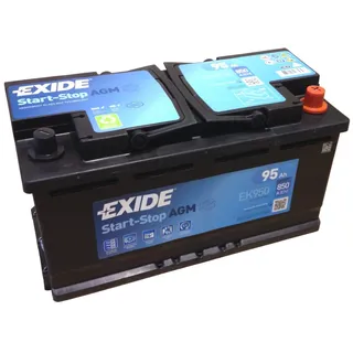 Exide GNB EXIDE AGM Start-Stopp-Batterie EK 950 EN (A): 850 12V 95AH neuestes Model 2014/15