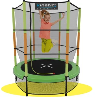 Kinetic Sports Jumper 140 cm inkl. Sicherheitsnetz grün