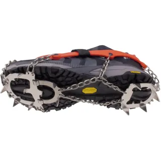 Stubai Grödel für Wander-Schuhe | Mount Track orange, Größe L | Antirutsch-Schuhkrallen aus Edelstahl für Winter, rutschfeste Spikes für Schuhe, Wandern, Schnee, Outdoor