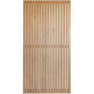 Andrewex Sichtschutzzaun-Element Quadra 90 cm x 180 cm Natur Lackiert