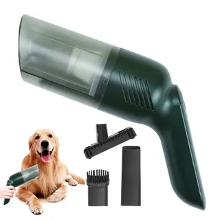 Katzenhaar-Staubsauger – kabelloser Haarpflegesauger für Kätzchen – multifunktionales Reinigungswerkzeug für kleine Tiere, Hand-Fusselentferner für den Innen- und Außenbereich