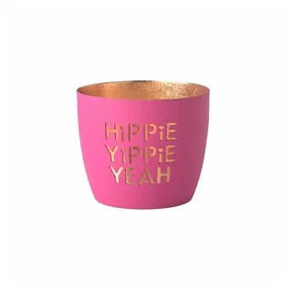 Giftcompany Windlicht Madras Hippie Yippie Yeah Eisen Lila