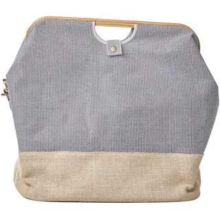 Prym 612557 Store & Travel Bag Canvas & Bamboo M, anthrazit