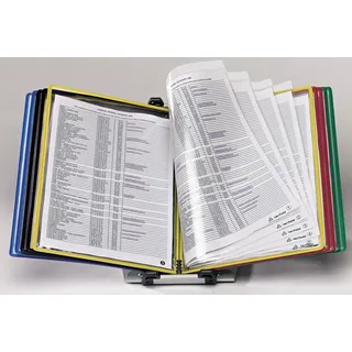 Tarifold Sichttafelsystem Foldfive 434179 DIN A4 farbsortiert mit 10 St. Sichttafeln