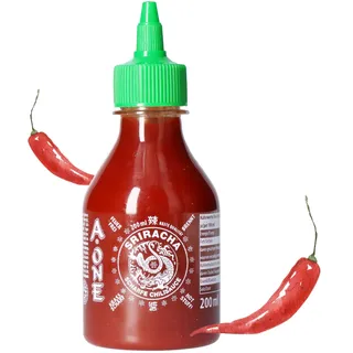 A-ONE Original Sriracha Sauce 200ml - Klassik scharf Hot Chilli Sauce