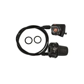 SunRace Drehgriffschalter für SRAM S7 7fach rechts mit Klickbox schwarz