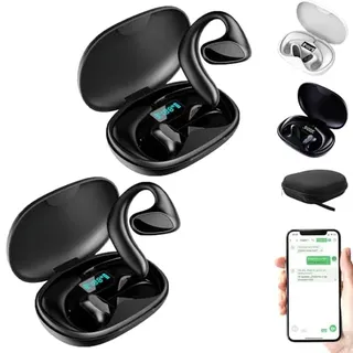 2025 Verbessert Übersetzer, Ki Kopfhörer Mit Echtzeit Übersetzung Sprechen Sie 140 Sprachen In Sekunden, Sprachübersetzer Kopfhörer Für Reisen Business Lernen (2PCS-2)