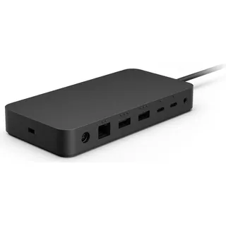 Microsoft Surface Thunderbolt 4 Dock, Kabelgebunden, Schwarz, T8i-00004