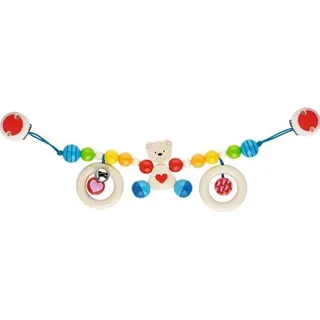 GoKi Kinderwagenkette Herzbär mit Clips