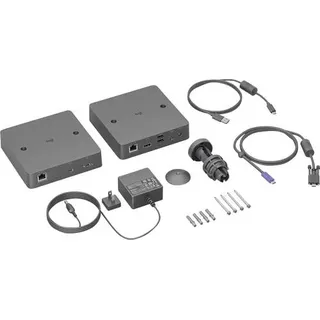 Logitech Extend Konferenzsystem USB-C®, LAN (10/100/1000MBit/s), HDMI®, USB-A (USB 2.0), Micro USB Schwarz