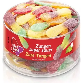 open food Red Band Zungen super Sauer 100 Stück, 1200g