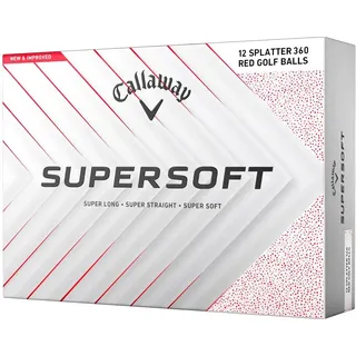Callaway Supersoft Magna Golfball 12er weiss