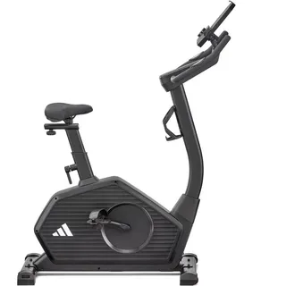 adidas Performance Ergometer C-24c (mit Tablet-Halterung, LED-Display, mit Bluetooth und App-Funktion), 120 kg max. Benutzergewicht, Fahrrad, 32 Widerstandsstufen schwarz