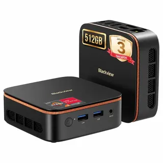 Blackview MP20 Mini-PC AMD Ryzen 3300U 4K 16 GB RAM 512 GB SSD Win 11