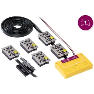 Stop&Go Marderabwehr Hochspannungsgerät mit Ultraschall 7 Plus-Minus Clip