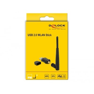 DeLock Dualband WLAN Stick 2.4GHz/5GHz WLAN, USB-A 2.0 [Stecker] (12462)