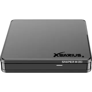 Xsarius Sniper 3 4K UHD Linux IP-Receiver (HDR10, Dual-WiFi, LAN)