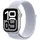 GPS 42 mm Aluminiumgehäuse silber Sport Loop blaue Wolke