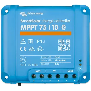 Victron Energy Victron MPPT 75/10 0% MwSt §12 III UstG SmartSolar Laderegler 12/24V 10A