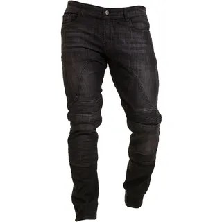 Juicy Trendz® Motorradhose Herren Motorradjeans Manner Denim Motorrad Hose Mit Protektoren - 40W / 34L