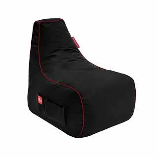 GAMEWAREZ Gaming Sitzsack Beta - Crimson Warrior (Schwarz/Rot)