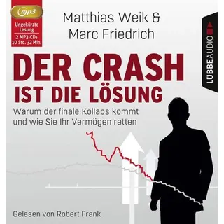 Der Crash ist die Lösung Warum der finale Kollaps kommt und wie Sie Ihr Vermögen retten.