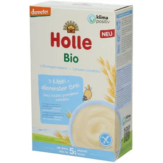 Holle Bio-Vollkorngetreidebrei Hafer 6 x 250 g