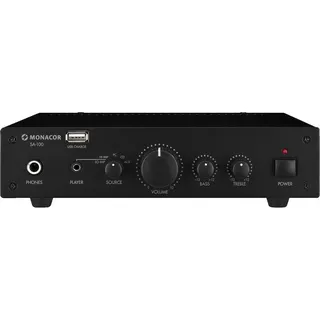 Monacor SA-100 Stereo-Verstärker 2 x 50W