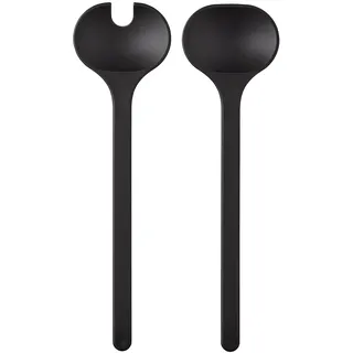 Mepal Salatbesteck Silueta 2tlg. Polypropylen Schwarz