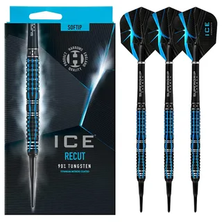 Harrows Darts Ice Recut 90% Tungsten Softdarts 21g