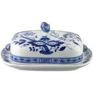 Hutschenreuther 02001-720002-15169 Butterdose 250 g, blau