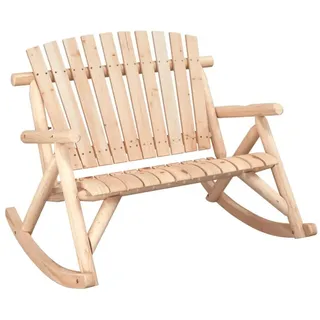 vidaXL Garten-Schaukelbank 123 x 96 x 102 cm Beige