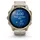 43 mm sapphire, nebelgrau / softgold mit QuickFit-Leder-Armband 20 mm