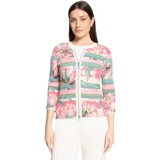 Betty Barclay Shirtjacke mit Rippenstruktur Rosé 44