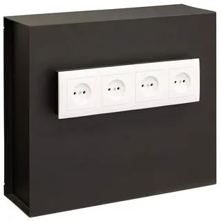 ARREGUI Socket Steckdosentresor, Getarnter Safe, Versteckter Tresor, Wandtresor, Steckdose 35 X 40 X 13 cm 15l (23000w-s2) | Arregui