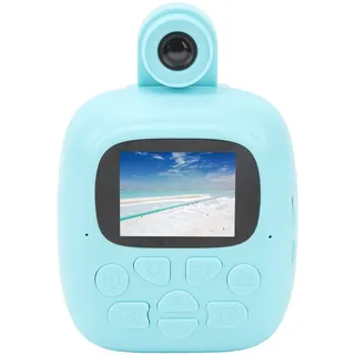 YWBL-WH Tragbarer 2-in-1-Drucker und Kamera, 1080P FHD 44 MP Digitaldruck, Unterstützt 50 MP Bildauflösung, 720P-Aufnahme