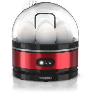 Arendo Eierkocher Edelstahl, 400 W, Warmhaltefunktion, Härtegrad einstellbar, für 7 Eier