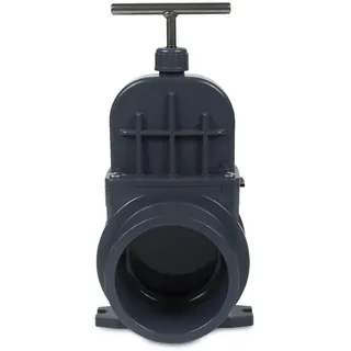 VDL Zugschieber 110 mm mit leicht auswechselbarer Dichtung, Arbeitsdruck 1bar