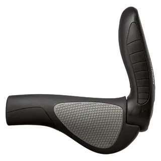 Ergon GP4 Griff Fahrradgriff schwarz grau S