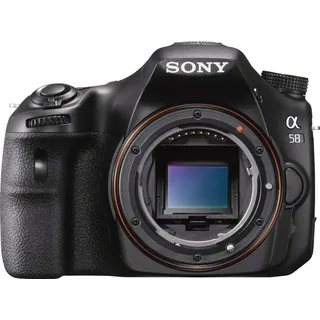 Sony Alpha SLT-A58 20,1 Megapixel DSLR-Kamera, Full HD Video, optischer Bildstabilisator, 23,2 x 15,4 mm CMOS-Sensor, 6,86 cm (2,7 Zoll) klappbares...