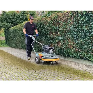 WKB 660 Wildkrautbürste mehr Kraft, mehr Leistung, weniger Unkraut - ohne Chemie