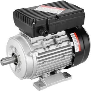 Vevor 0,55 kW Elektromotor 1400 U/min B3-Rahmen einphasig 19 mm Keilwelle