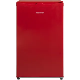 Telefunken CF-33-101-2 Kühlschrank (89 l, 821 mm hoch, Rot)