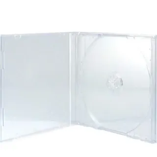 Xlayer 100 DVD CD Hüllen Jewelcase transparent