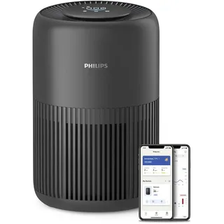 Philips Luftreiniger 900 Serie mit App, Schwarz, für Räume bis 65 m2