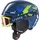 Kinder Viti Set Skihelm Größe 46-50CM blau