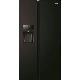 Haier HSR5918DIPB 90 Serie 5 Side-by-Side (511 l, 1775 mm hoch, Schwarz)
