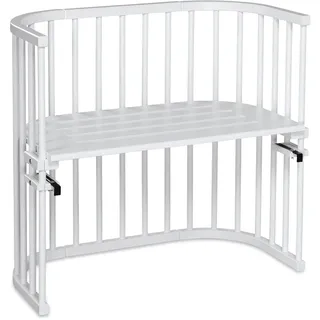babybay Original Beistellbett seidenmatt weiß